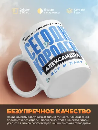 Кружка "Королева Александра"