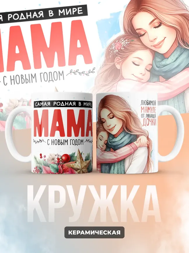 Кружка "Самая родная в мире мама"